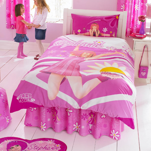Lazy Town Bedding featuring Stephanie