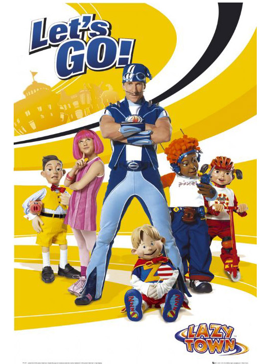 Lazy Town Cast Poster Maxi FP1679