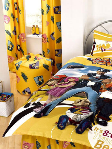 Lazy Town Curtains 72` drop