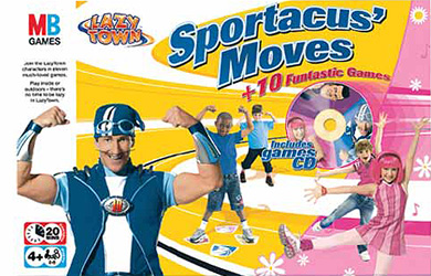lazy town Sportacus`Moves