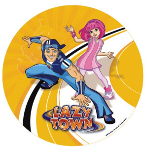 lazytown Paper Plates **Limited Sto**