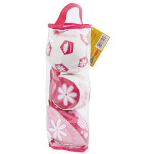 Stephanie 3 Pack Asst Soft Ball