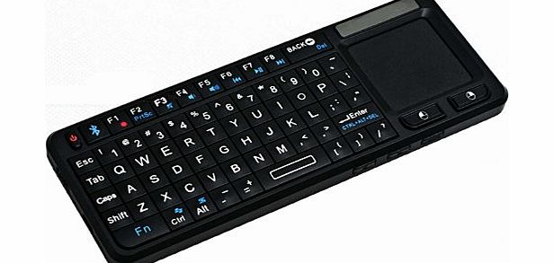  New Wireless Keyboard and Mouse Combo for Amazon Kindle Fire HD Mini Bluetooth Keyboard/Mouse Combo Presenter Rechargeable Battery with Bluetooth Receiver (Black)