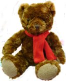 Lester Bear - 30cm traditional plush brown Teddy Bear - 2 supplied
