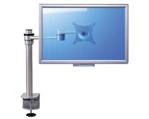 single articulated monitor arm