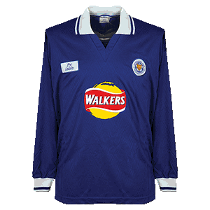 99-00 Leicester City Home L/S Shirt