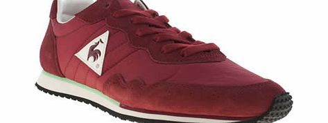 Le Coq Sportif Burgundy Milos Trainers