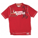 Le Coq Sportif Junior Huntly T-Shirt Red