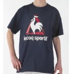 Le Coq Sportif Junior Trample T-Shirt Navy