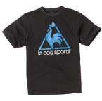 Le Coq Sportif Mens Orbital Logo T-Shirt Black