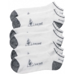 Mens Three Pack Slipper Sock White