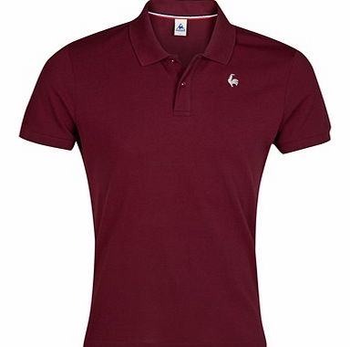 Le Coq Sportif Pique Polo - Retro Bordeaux 1220868