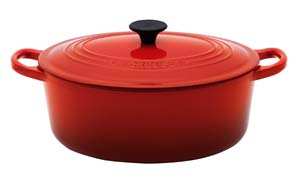 LE CREUSET 25cm Oval Cast Iron Casserole