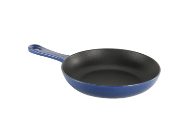 Cast Iron 20cm Omelette Pan - Teal