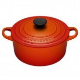 le creuset Cerise Round Casserole 18cm