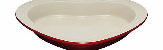 Le Creuset Heart Baking Dish, Cerise