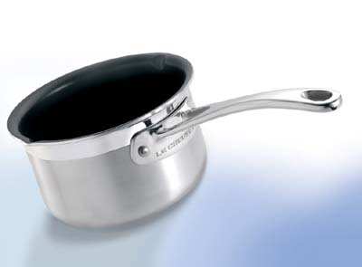 LE CREUSET New 3-ply Stainless Steel 14cm Milk Pan