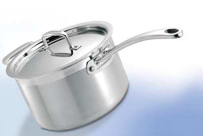 LE CREUSET New 3-ply Stainless Steel 16cm