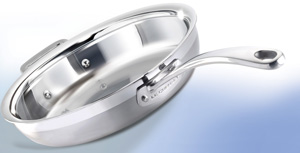 Le Creuset New 3-ply Stainless Steel Uncoated