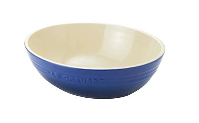 Le Creuset Stoneware Oval Serving Bowl - Volcanic