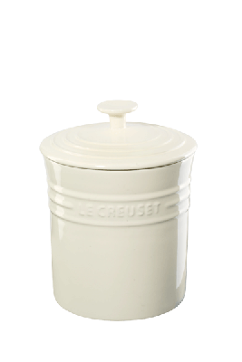 Le Creuset Stoneware Storage Jar 0.24L - Almond