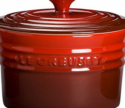 Le Creuset Stoneware Storage Jar, 0.8 L - Cerise