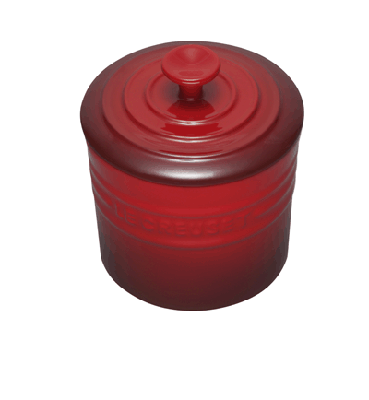 Le Creuset Stoneware Storage Jar 0.83L - Cerise