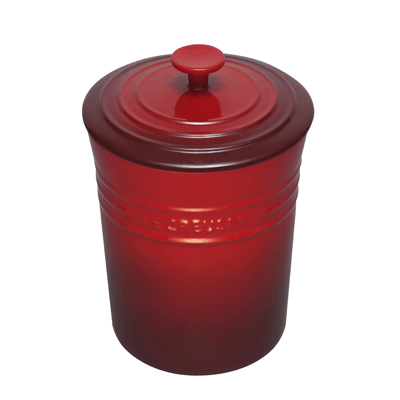 Le Creuset Stoneware Storage Jar 3.8L - Cerise