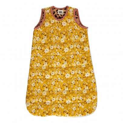 Le Petit Lucas du Tertre Floral Tiger Cotton Baby Sleeping Bag