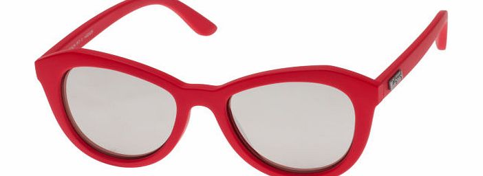 Le Specs Womens Le Specs Peach Pit Sunglasses - Red Hot