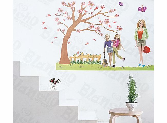 Leadoff Blancho Bedding Barbie - Large Wall Decals Stickers Appliques Home Decor