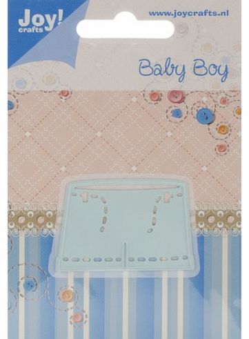 Joy! Crafts Cut & Emboss Die -Baby Boy - Trousers, 1.25X1.875