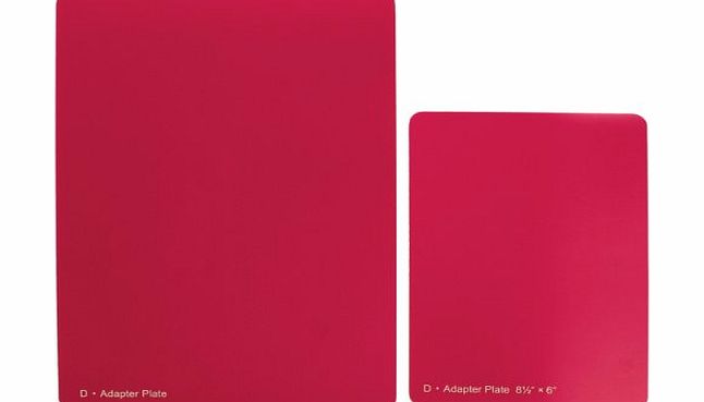 Leadoff Spellbinders Grand Calibur Spacer Plate 8.5X12-Raspberry