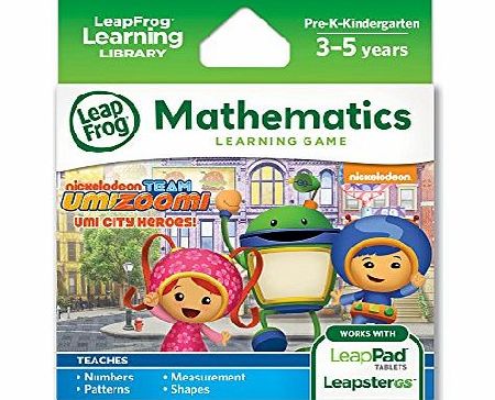 LeapFrog 39145 Team Umizoomi Learning Game for LeapPad and Leapster