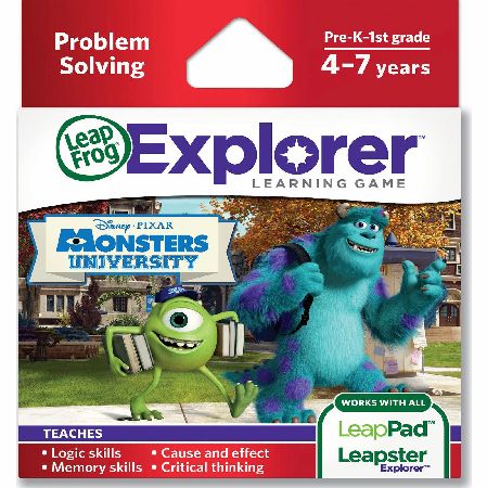 Disney Monsters University Explorer Learning Game