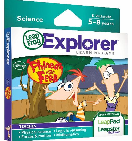 LeapFrog Disney Phineas and Ferb Explorer Learning Game
