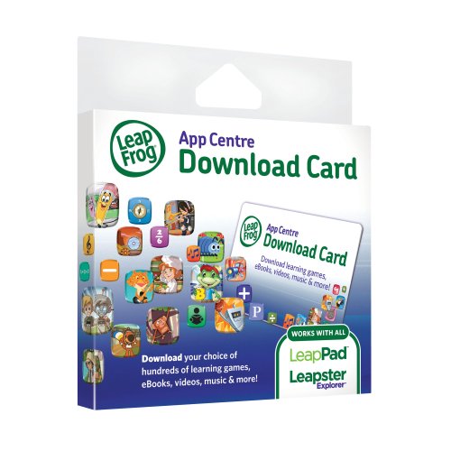 LeapFrog Explorer App Centre Download Card (for LeapPad and Leapster)