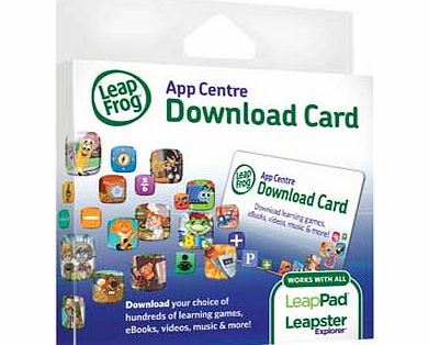 LeapFrog Explorer Digital Download Card