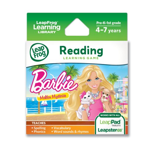 LeapFrog Explorer Game: Barbie Malibu Mysteries (for LeapPad and LeapsterGS)