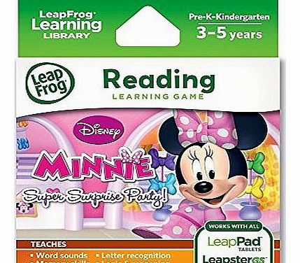 Explorer Game: Disney Minnie Mouse Bow-tique Super Surprise Party! (for LeapPad and Leapster)