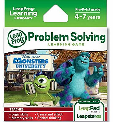 LeapFrog Explorer Game: Disney-Pixars Monsters University (for LeapPad and Leapster)