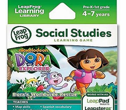 LeapFrog Explorer Game: Dora the Explorer Doras Worldwide Rescue