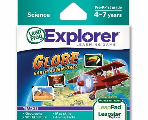 LeapFrog Explorer Game: Globe Earth Adventures (for LeapPad and Leapster)