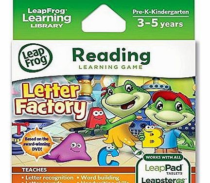 LeapFrog Explorer Game: Letter Factory (for LeapPad and Leapster)