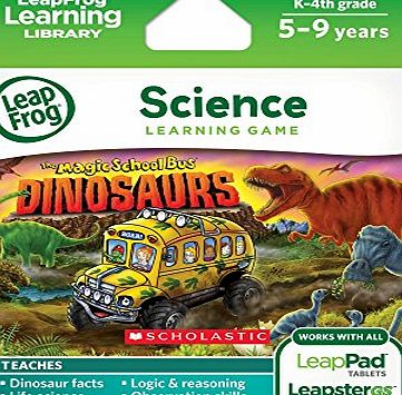 LeapFrog Explorer Game: Magic School Bus Dinosaurs (for LeapPad and Leapster)