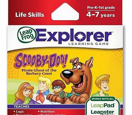 Explorer Game: Scooby-Doo! Pirate Ghost of the Barbary Coast (for LeapPad and Leapster)