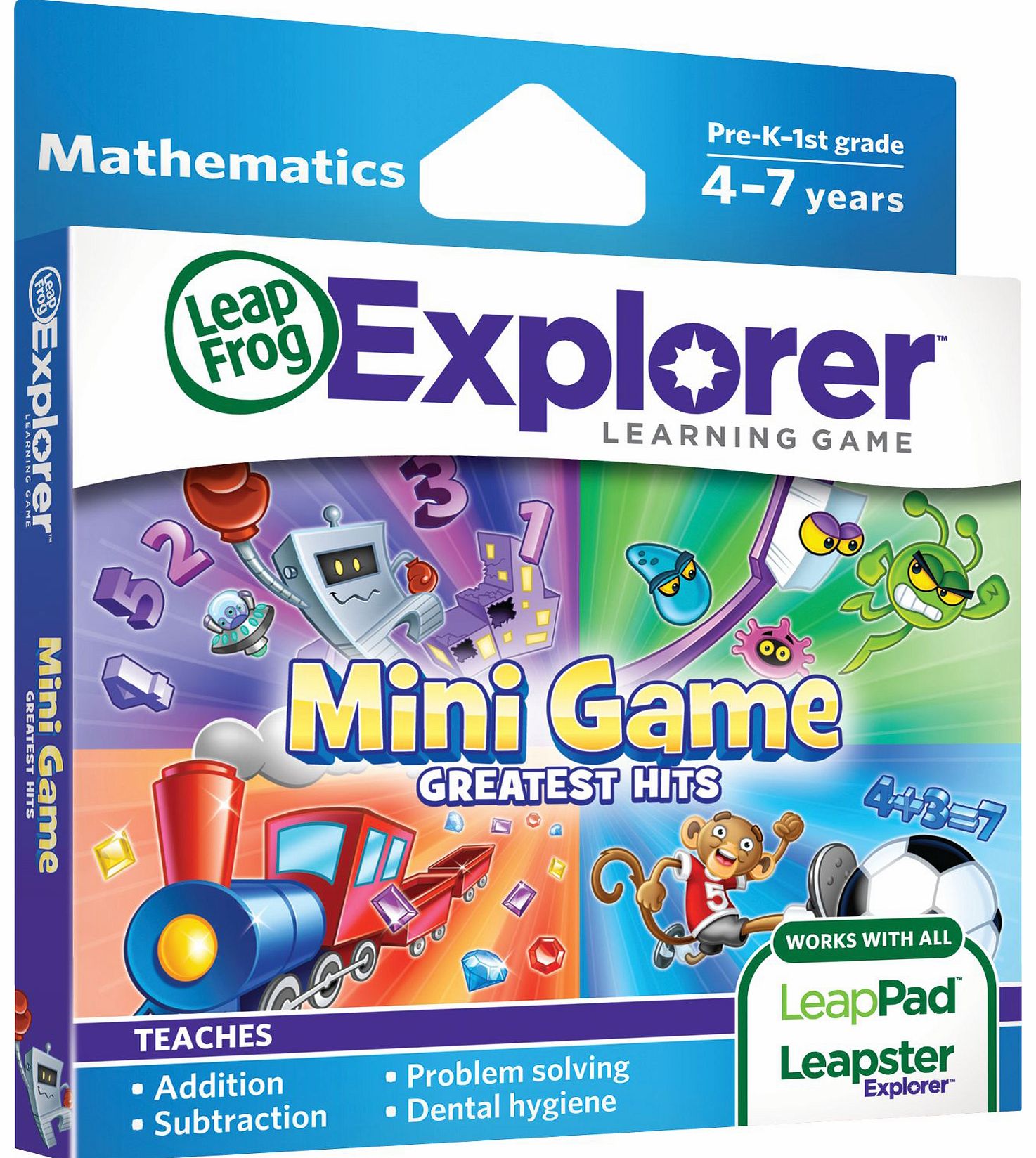 LeapFrog Explorer Learning Game - Mini Game Greatest Hits