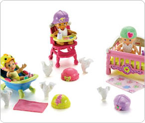 Leapfrog Fisher Price Snap and Style Dolls Babies Assortment