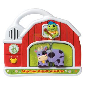 Leapfrog Fridge Farm Magnetic Animal Set English and French