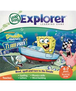 LeapFrog Leapster Explorer Game - SpongeBob Kart